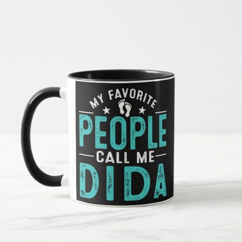 Womens My Favorite People Call Me Dida Vintage Mug