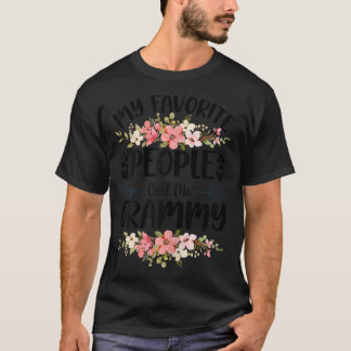 Womens My Favorite People Call Me Grammy Mother's  T-Shirt