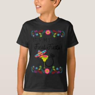 Womens my final fiesta bride bachelorette party pi T-Shirt