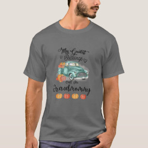 Womens My Greatest Blessings Call Me Grandmommy Bu T-Shirt