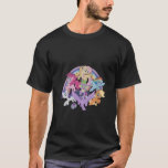 Womens My Little Pony Friendship Is Magic Rainbow  T-Shirt