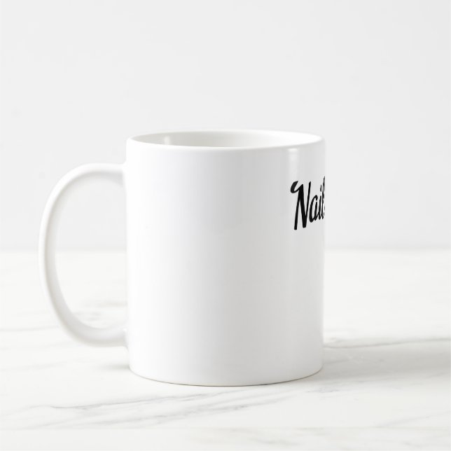 Womens Nail Tech Design for a Nail Technician  Coffee Mug (Left)