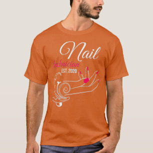 Womens Nail Technician Diploma Shirt Nail Tech