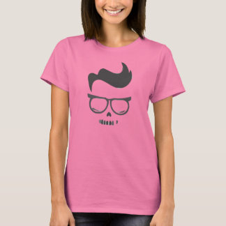 Women's Nerdead - dead nerd ringer t-shirt