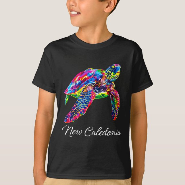 Womens New Caledonia V-neck  T-Shirt (Front)