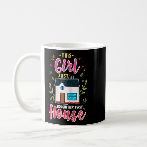 Womens New Homeowner For Housewarming  Her First H Coffee Mug