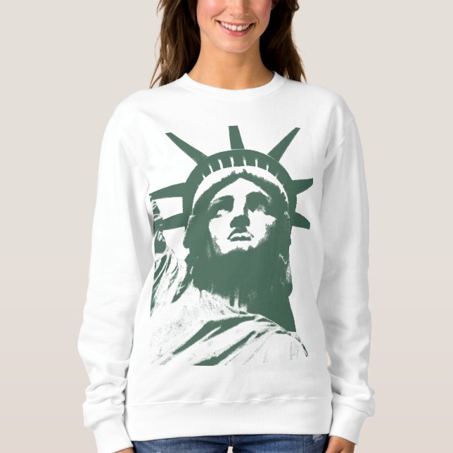 Women's New York Shirt Statue of Liberty T-shirt (Front)
