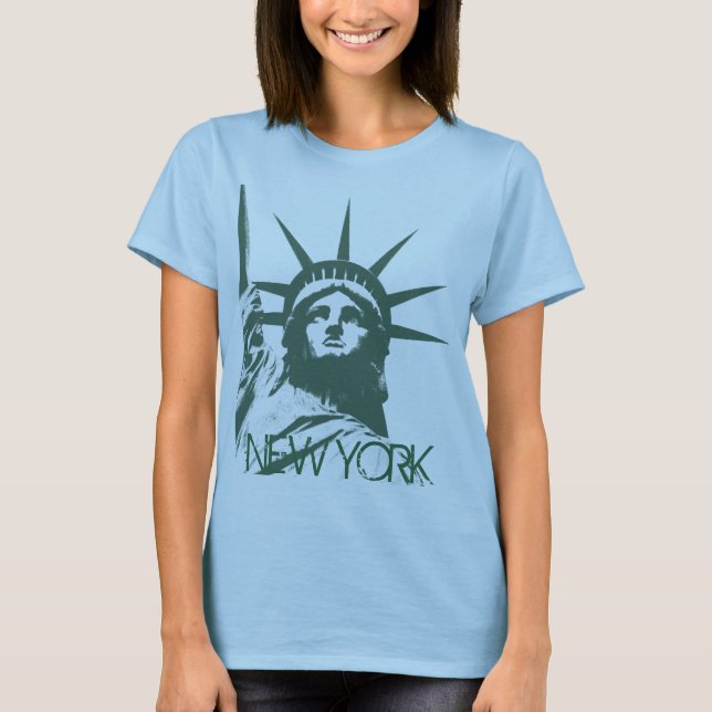 Women's New York Tank Top Statue of Liberty Top (Front)