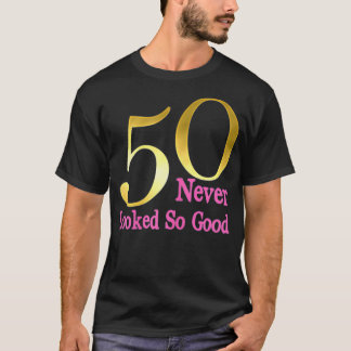Womens Nice 50th Birthday Cool 50 Years Old Birthd T-Shirt