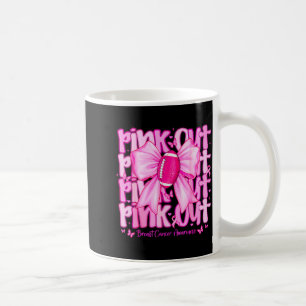 Womens Nk Out Football Tackle Breast Cancer Awaren Coffee Mug