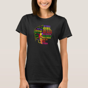 Womens October Girl She Slays & Prays  October Bir T-Shirt