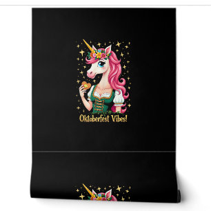Womens Oktoberfest Unicorn Girls Oktoberfest Vibes Wallpaper