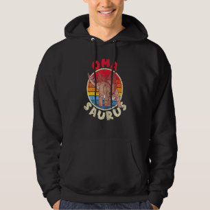 Womens Oma Saurus I Stegosaurus Stenops I Family M Hoodie