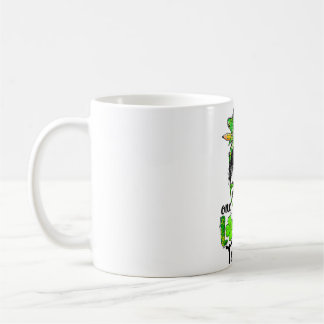 Womens One Lucky Teacher Funny St Patricks Day Mes Coffee Mug