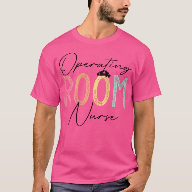 Womens Operating Room Nurse Health Doctor Hospital T-Shirt (Front)