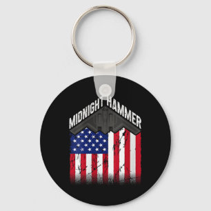 Womens Operation Midnight Hammer - Usa Flag Midnig Keychain