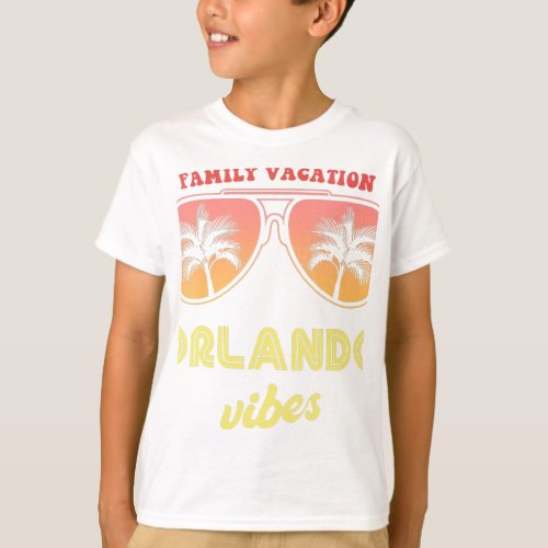 Womens Orlando Summer Vibes Family Vacation s 2021 T_Shirt