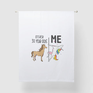 Womens Other Unicorn 30 Year Olds Birthday And Me  Sheer Curtains