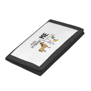 Womens Other Unicorn 60 Year Olds Birthday And Me Trifold Wallet