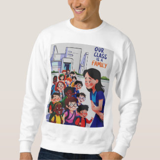 Womens Our Class is a family Sweatshirt