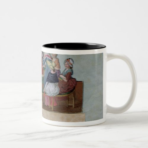 Womens Patriotic Club Two_Tone Coffee Mug