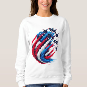 Women's Patriotic Sweatshirt