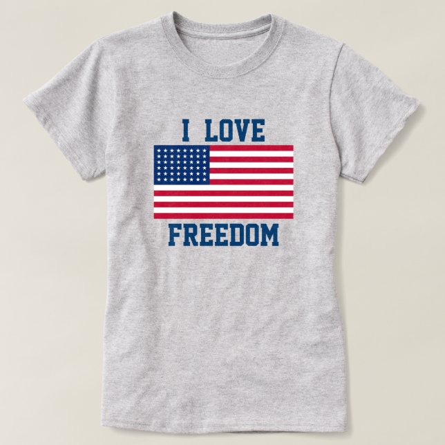 Women's Patriotic T-Shirt (Design Front)