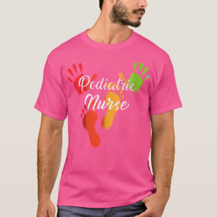 Womens Pediatric Nurse Children Care Medicine Pedi T-Shirt
