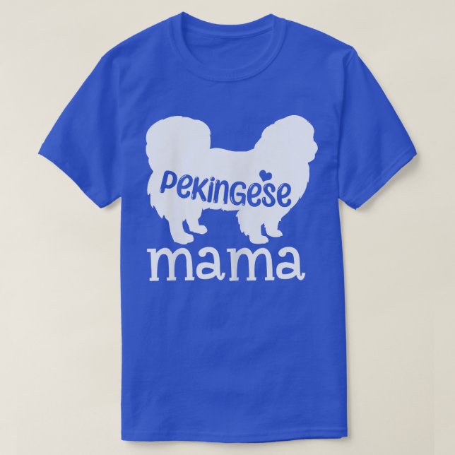 Womens Pekingese Mama Gifts Cute Pekingese Dog Lov T-Shirt (Design Front)