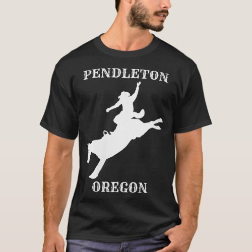 Womens Pendleton Oregon RoundUp Rodeo Days VNeck  T_Shirt