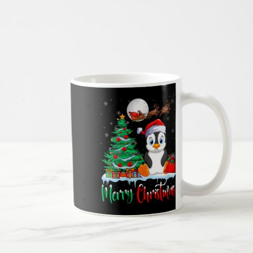 Womens Penguin Wearing Santa Hat Xmas _ Merry Chri Coffee Mug