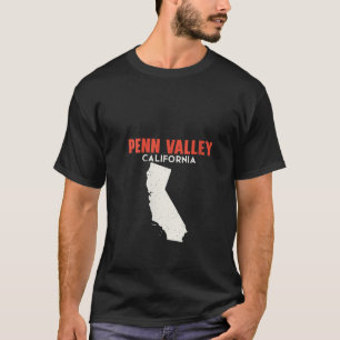 Womens Penn Valley California USA State America Tr T-Shirt