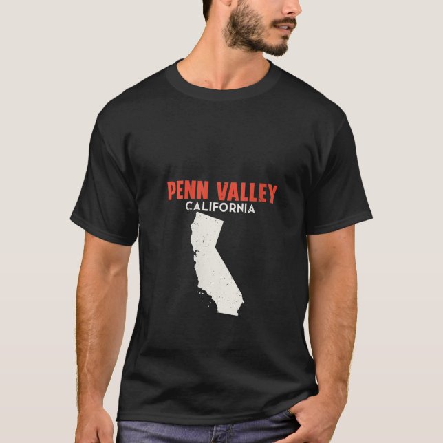 Womens Penn Valley California USA State America Tr T-Shirt (Front)