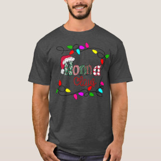 Womens Personalized Christmas Nonna Claus Xmas Lig T-Shirt