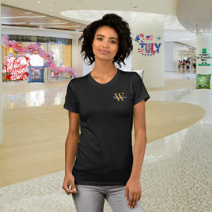 Women's Personalized Monogram T-Shirt