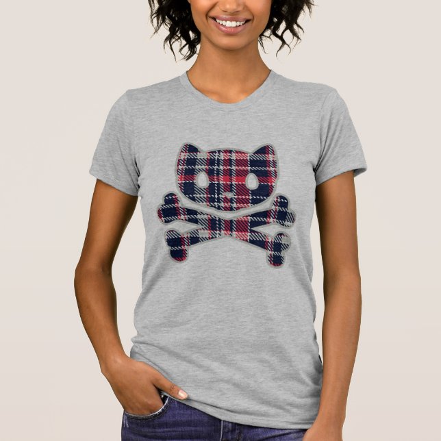 Women's Petsami Plaid T-Shirt (Front)