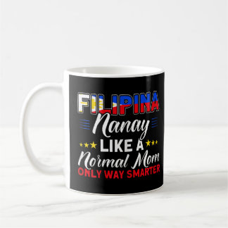 Womens Philippine Flag Filipina Nanay Mom Pinay Fi Coffee Mug