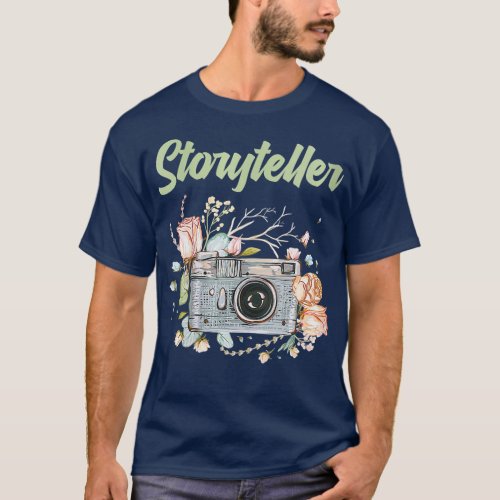 Womens Photography Day  Camera Photographer Storyt T_Shirt