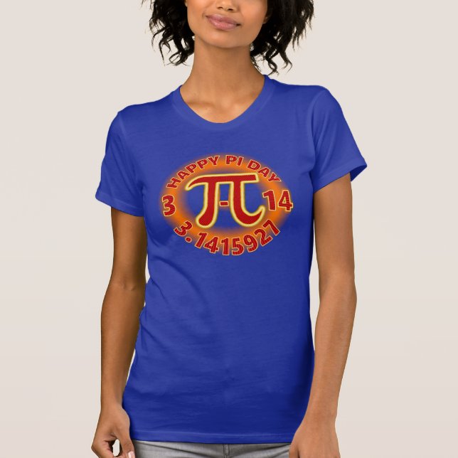 Women's Pi Day Geek T-Shirt (Front)