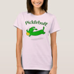 Women&#39;s Pickleball Dog Pickles T-shirt at Zazzle