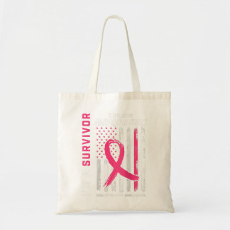 Womens Pink 7 Year Breast Cancer Survivor Gifts Wo Tote Bag