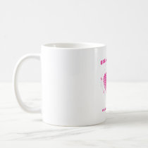 Womens Pink Breast Cancer Survivor Gifts Women Mom Coffee Mug