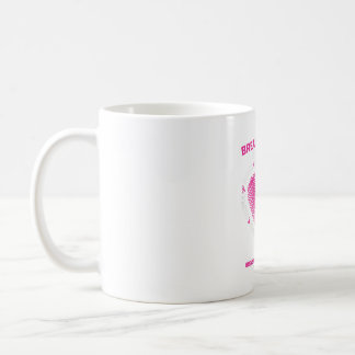 Womens Pink Breast Cancer Survivor Gifts Women Mom Coffee Mug