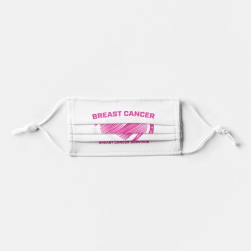 Womens Pink Breast Cancer Survivor Gifts Women Mom Kids Cloth Face Mask