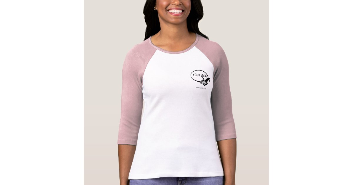 Women's Raglan T-Shirt Company Employee | Zazzle
