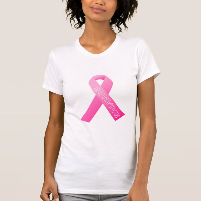 Women's Pink Ribbon T-Shirt (Front)