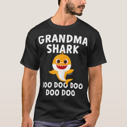 Womens Pinkfong Grandma Shark Official  T_Shirt