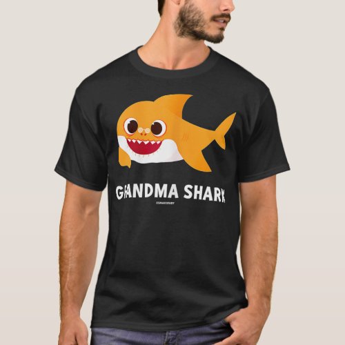 Womens Pinkfong Grandma Shark Official  T_Shirt
