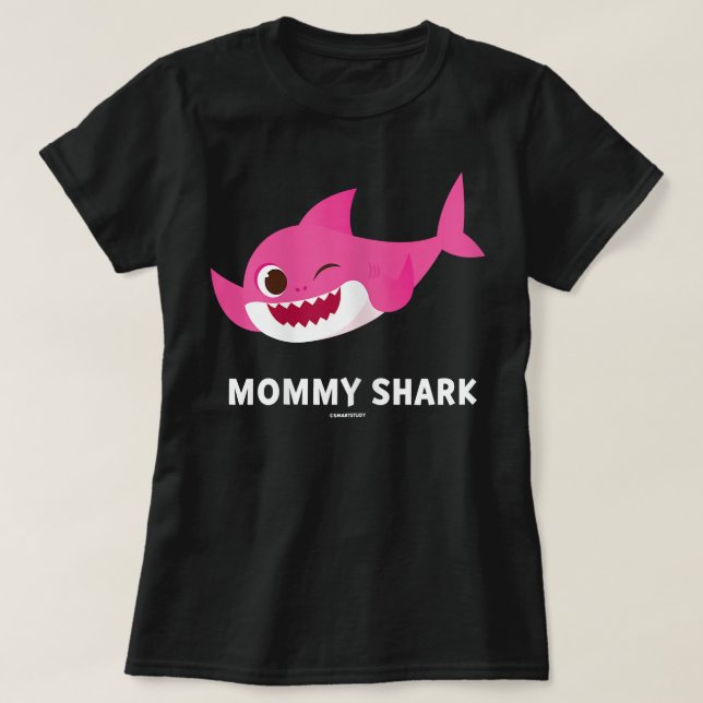 Womens Pinkfong Mommy Shark Official  T-Shirt (Design Front)