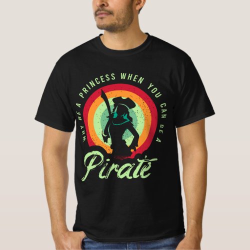 Womens Pirate Costume for a Freebooter Buccaneer L T_Shirt